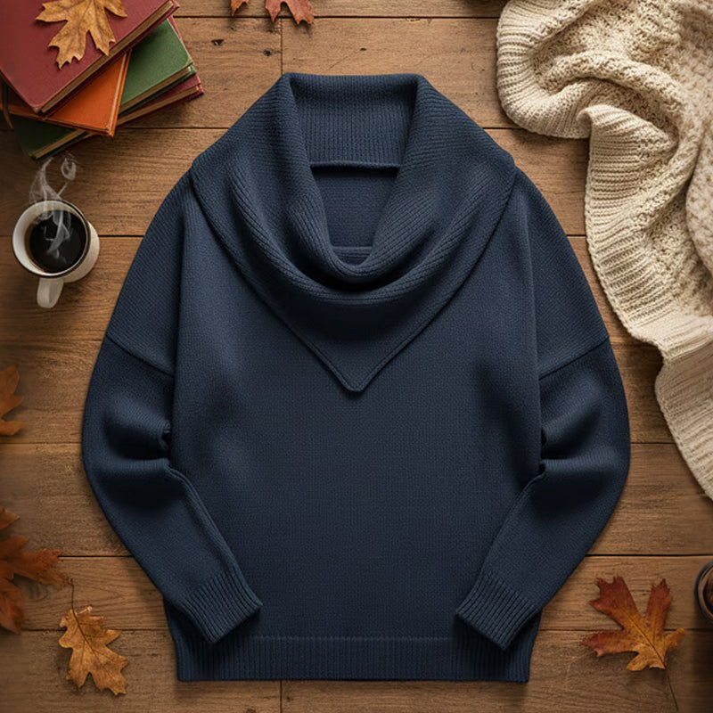 Amber™ | Naiste Sviiter Elegantse Kolmnurkse Kaelusega