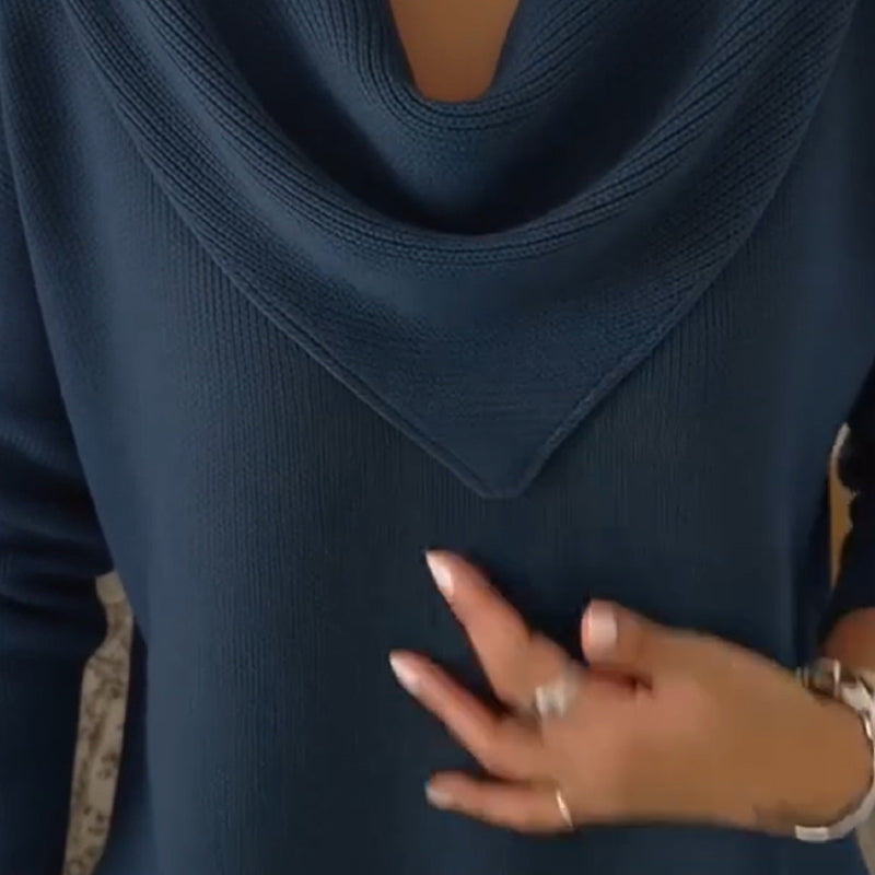 Amber™ | Naiste Sviiter Elegantse Kolmnurkse Kaelusega